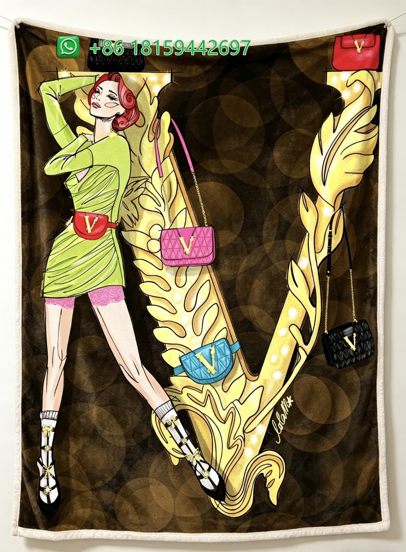 Versace Throw Blankets